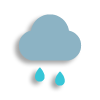 Bewölkt Leichter Regen