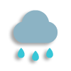 Cielo nuvoloso pioggia moderata