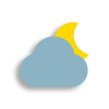 Cielo parzialmente nuvoloso