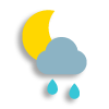 Wenige Wolken mit Schneeschauern